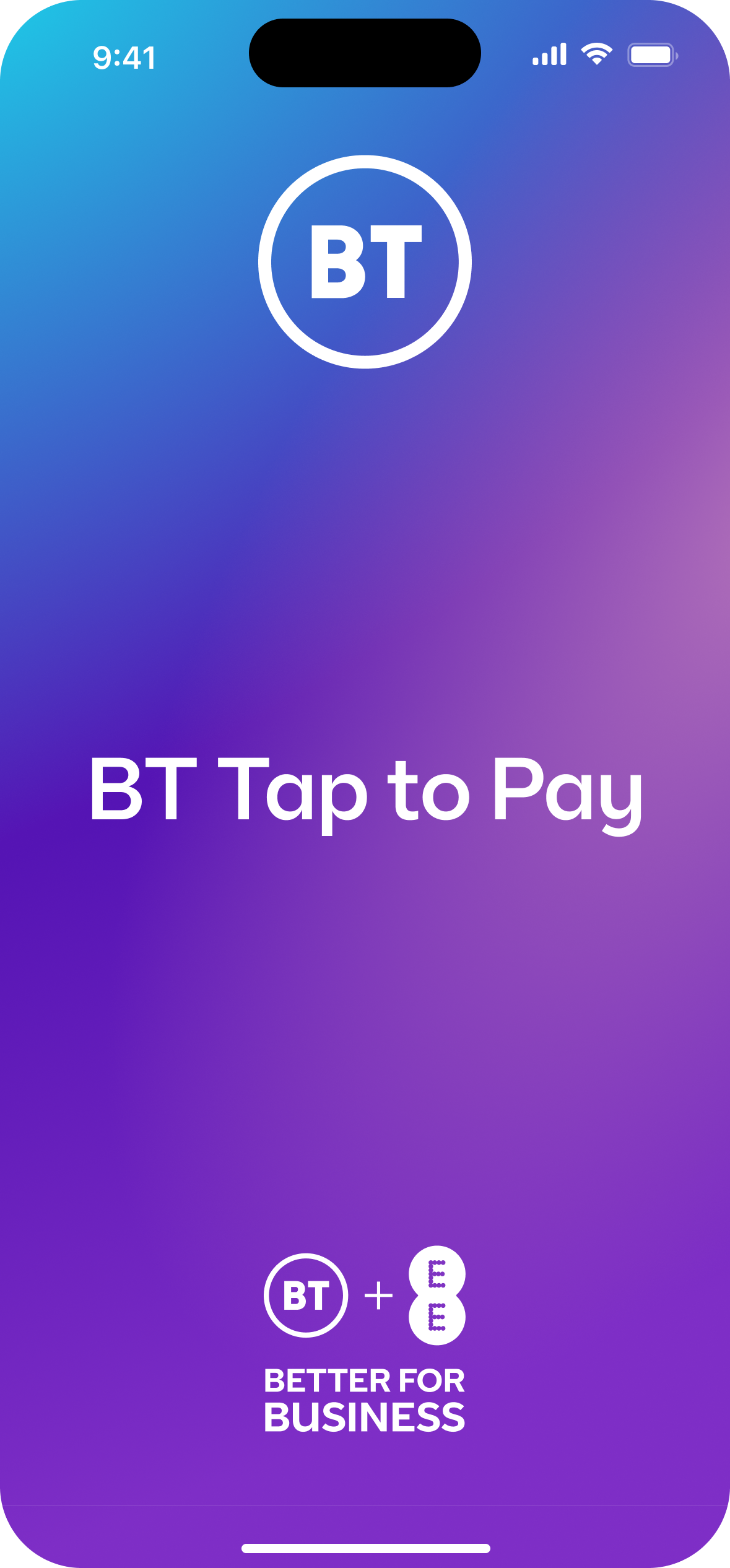 BT Tap to Pay mobile product visual
